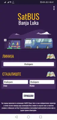 SatBUS Banja Luka android App screenshot 5